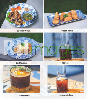 Ragam Menu Blue House Coffee & Chill Semarang