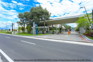 gerbang perumahan premium