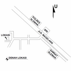 Peta Lokasi cluster krapyak indah