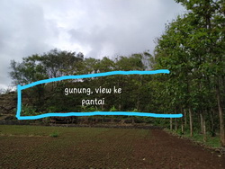 tanah pantai sundak dan pantai ngandong